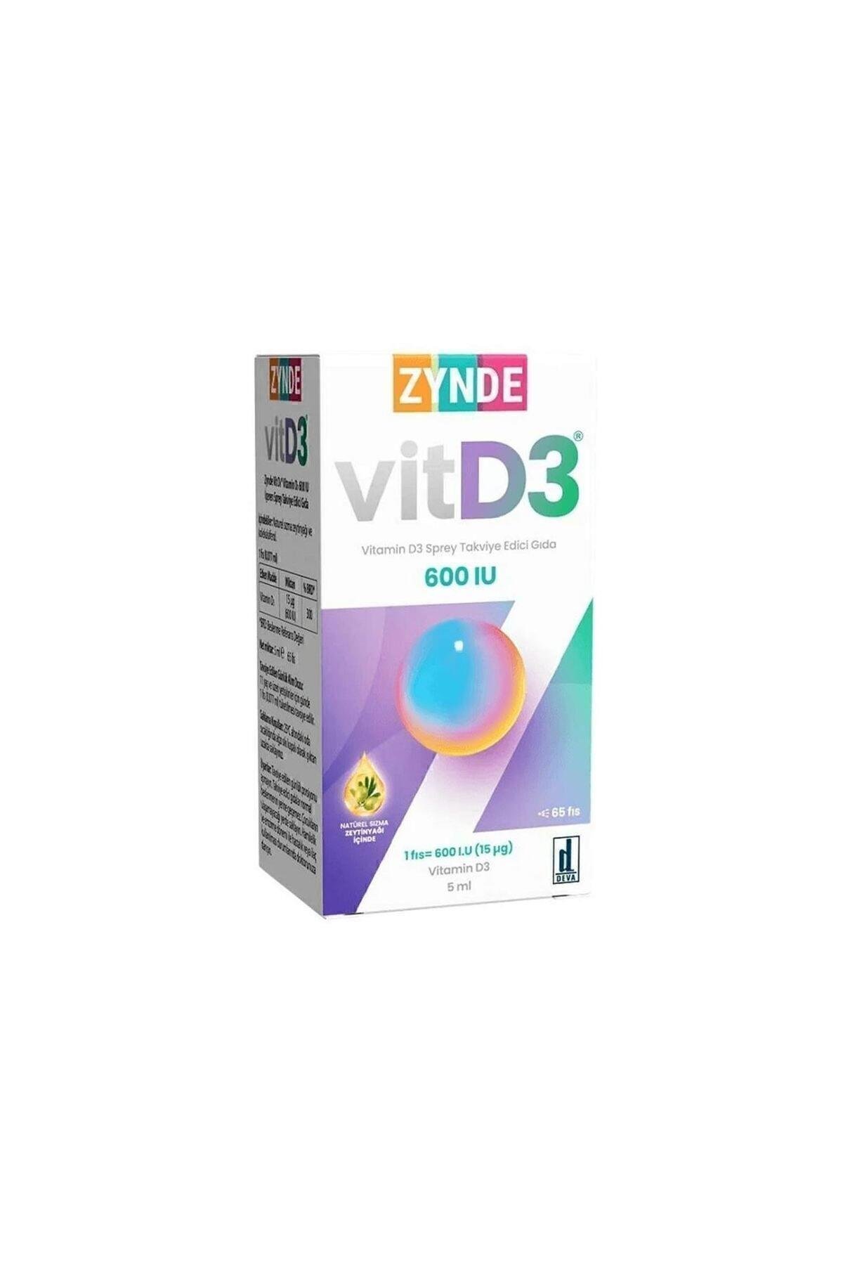 Vitamin D3 600 Iu Sprey 5 ml