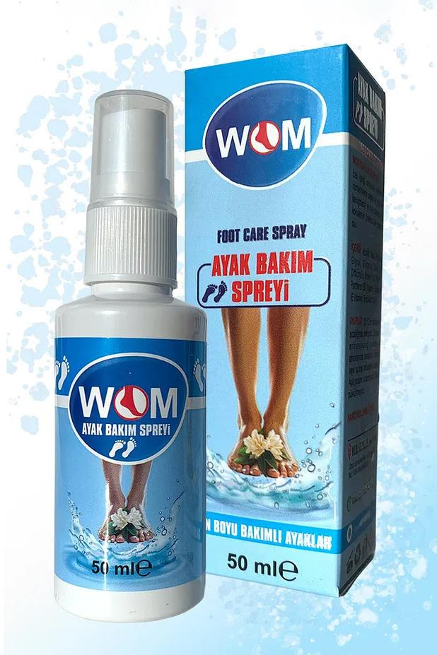 WomWom Ayak Bakım Spreyi 50 mlWom Ayak Bakım Spreyi 50 ml Fiyatı ve Özellikleri | Mutlufiyatlar