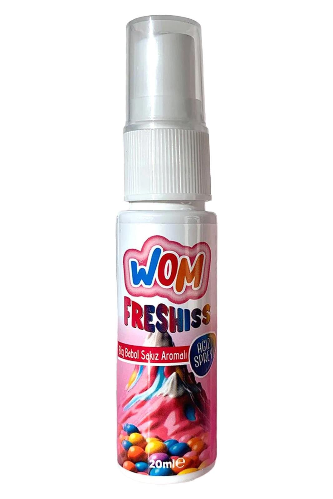 WomWom Freshiss Ağız Spreyi Big Babol Sakız Aromalı 20 mlWom Freshiss Ağız Spreyi Big Babol Sakız 20 ml Fiyatı ve Özellikleri | Mutlufiyatlar