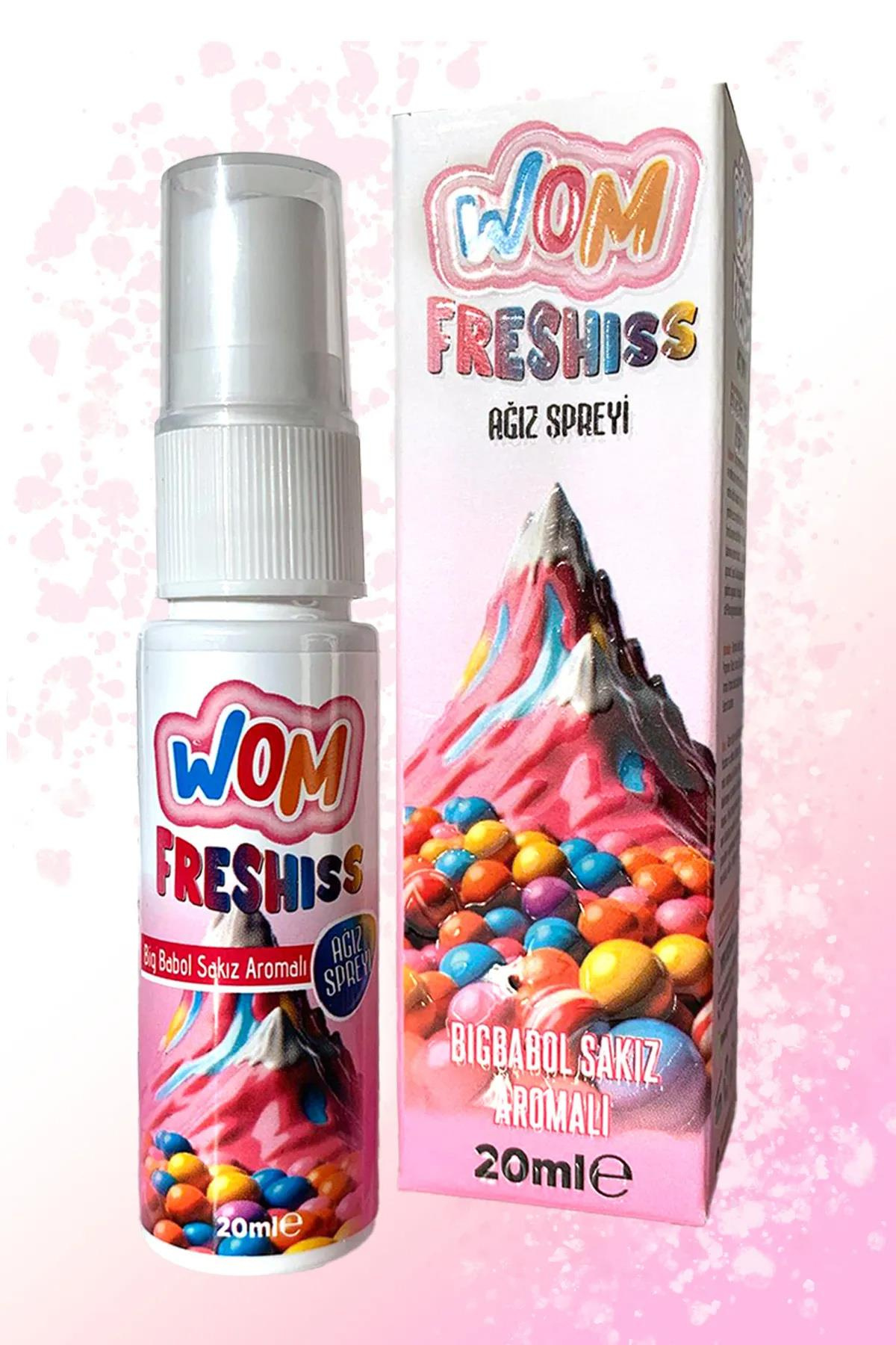 WomWom Freshiss Ağız Spreyi Big Babol Sakız Aromalı 20 mlWom Freshiss Ağız Spreyi Big Babol Sakız 20 ml Fiyatı ve Özellikleri | Mutlufiyatlar