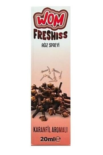 WomWom Freshiss Ağız Spreyi Karanfil 20 mlWom Freshiss Ağız Spreyi Karanfil 20 ml Fiyatı ve Özellikleri | Mutlufiyatlar
