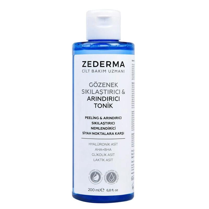 ZedermaZederma Gözenek Sıkılaştırıcı Ve Arındırıcı Tonik 200 mlZederma Gözenek Sıkılaştırıcı Ve Arındırıcı Tonik 200 ml Fiyatı ve Özellikleri