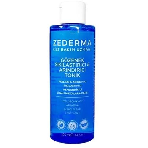 ZedermaZederma Gözenek Sıkılaştırıcı Ve Arındırıcı Tonik 200 mlZederma Gözenek Sıkılaştırıcı Ve Arındırıcı Tonik 200 ml Fiyatı ve Özellikleri