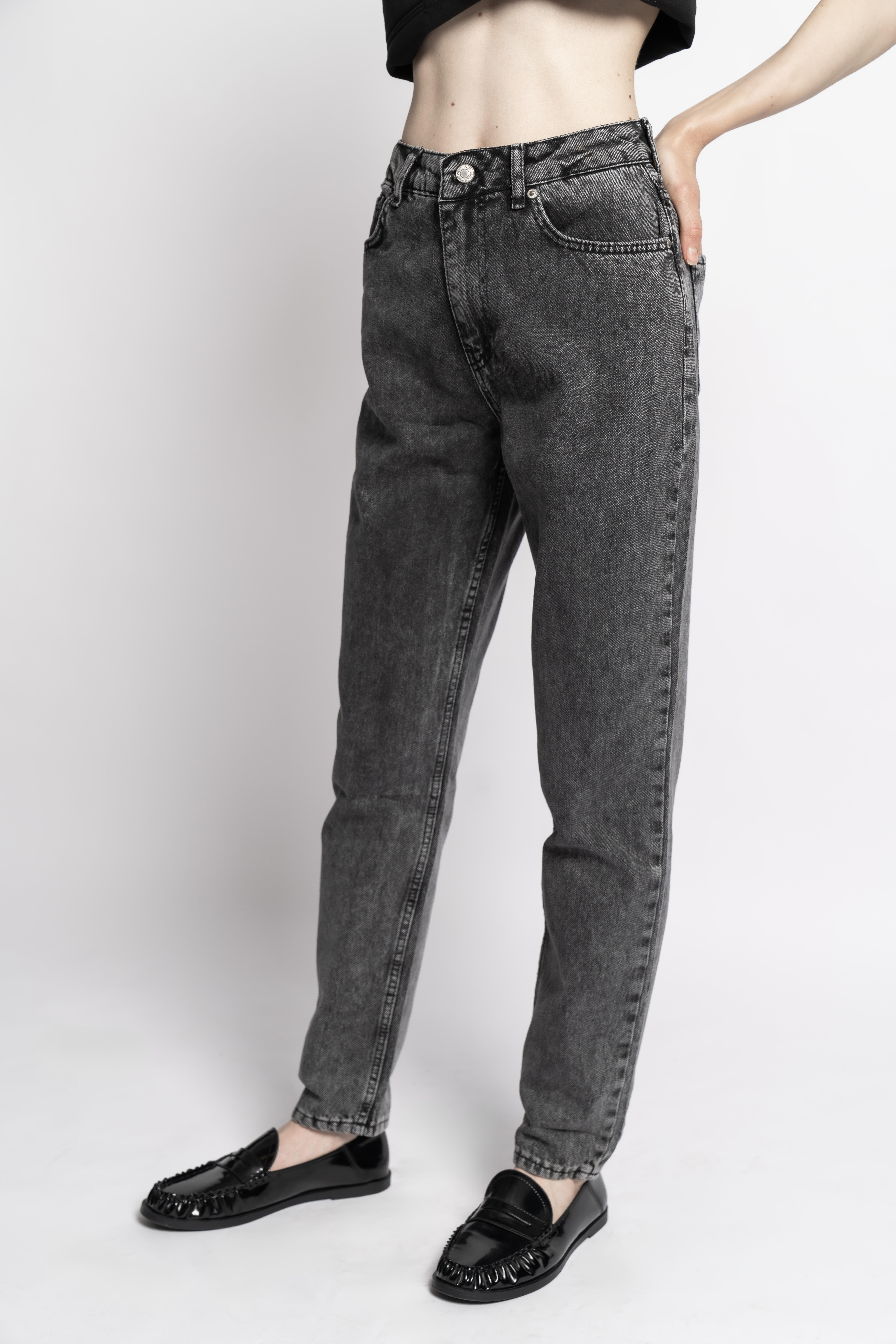 Antrasit Denim Pantolon