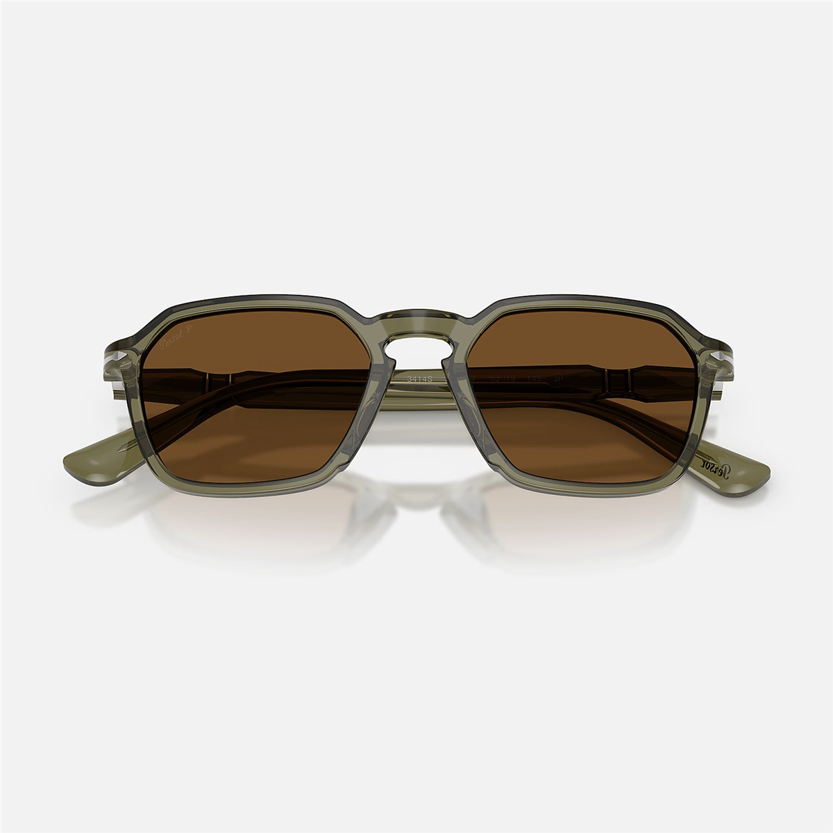 Persol Sartoria PO 3414S 114257 53 - Yeşil Unisex Güneş Gözlüğü