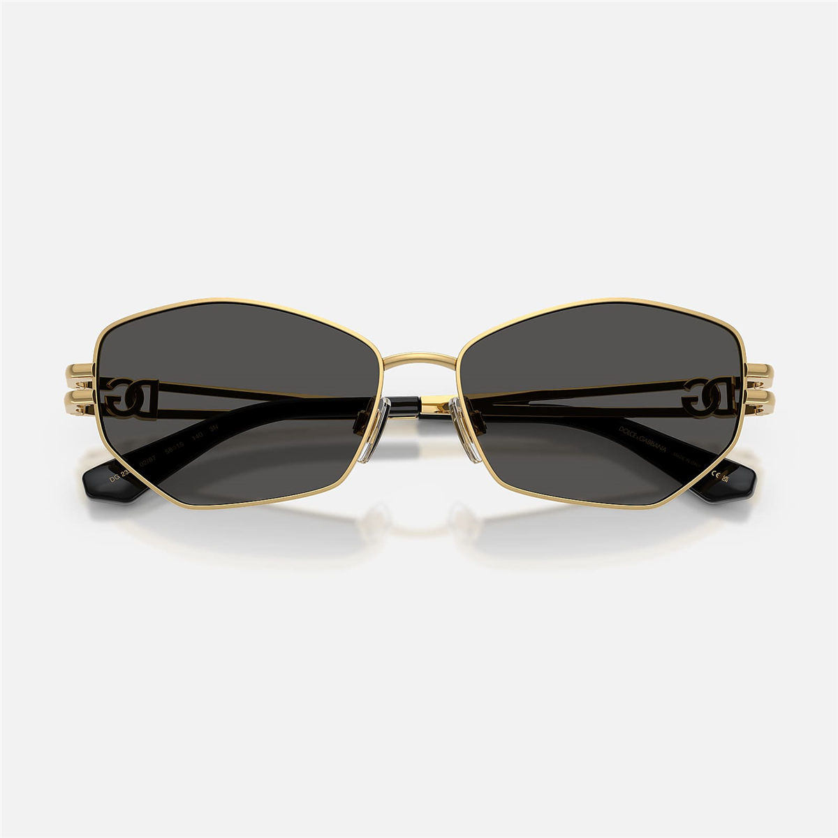 Dolce & Gabbana DNA DG 2338 02/87 58 - Altın Kadın Güneş Gözlüğü