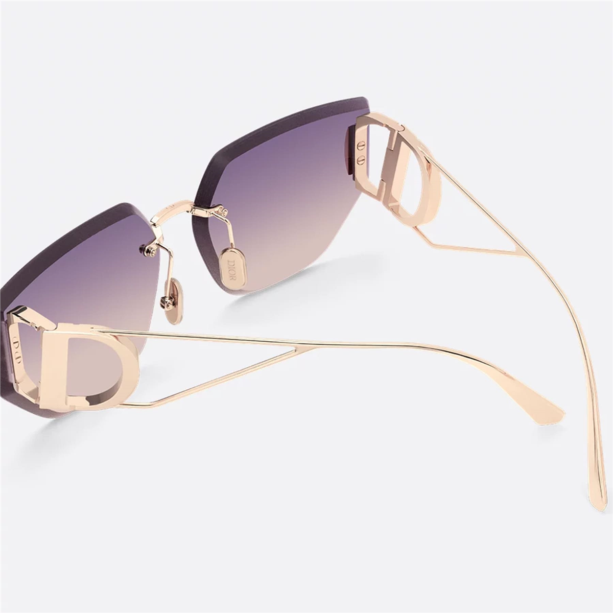 30MONTAIGNE B3U D0G2 Geometrik Rose Gold Kadın Güneş Gözlüğü | Brandeyes