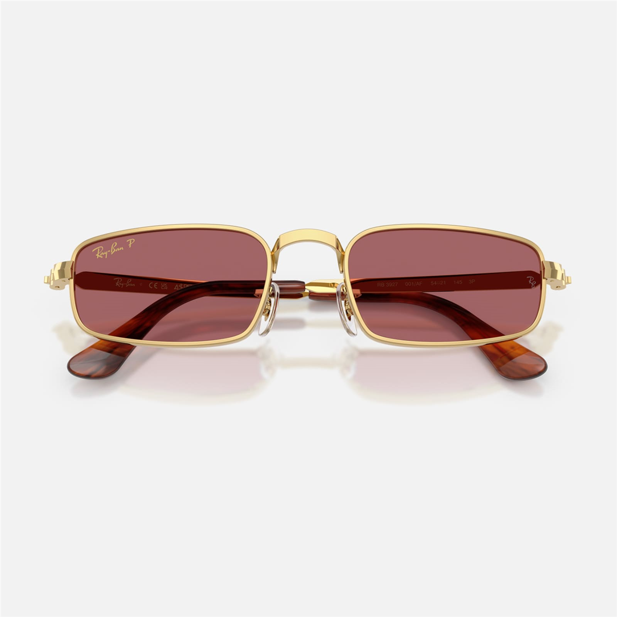 Ray-Ban x A$AP Rocky RB 3927 001/AF 54 - Altın Unisex Güneş Gözlüğü