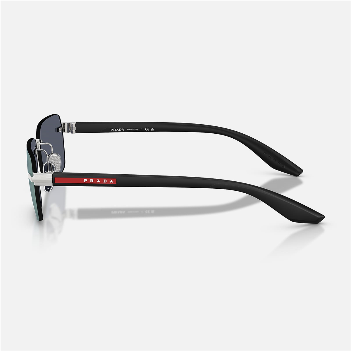 Prada Linea Rossa PS C52S 1BC05U 57 - Silver Erkek Güneş Gözlüğü