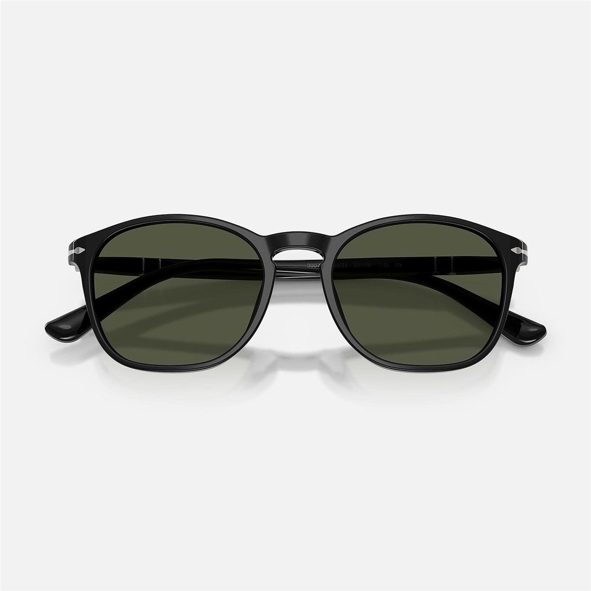 Persol Officina PO 3007SX 95/31 52 - Siyah Unisex Güneş Gözlüğü