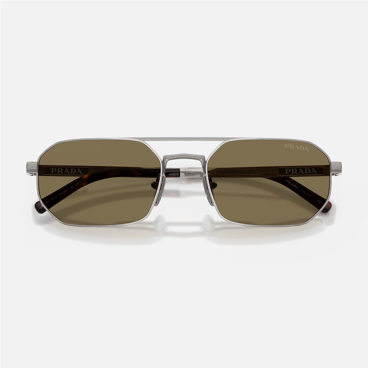 Prada PR D53S 23J90F 55 - Metalik Unisex Güneş Gözlüğü