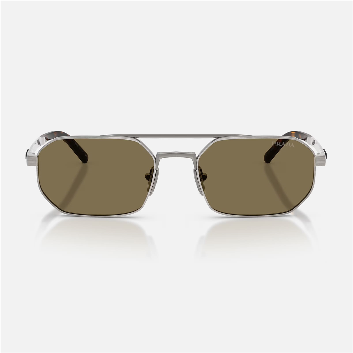 Prada PR D53S 23J90F 55 - Metalik Unisex Güneş Gözlüğü