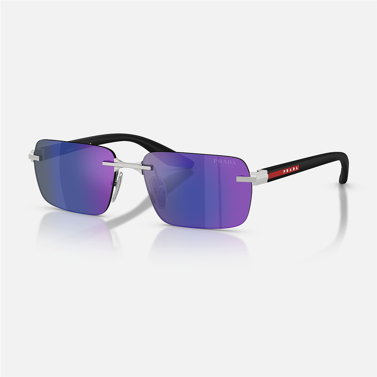 Prada Linea Rossa PS C52S 1BC05U 57 - Silver Erkek Güneş Gözlüğü