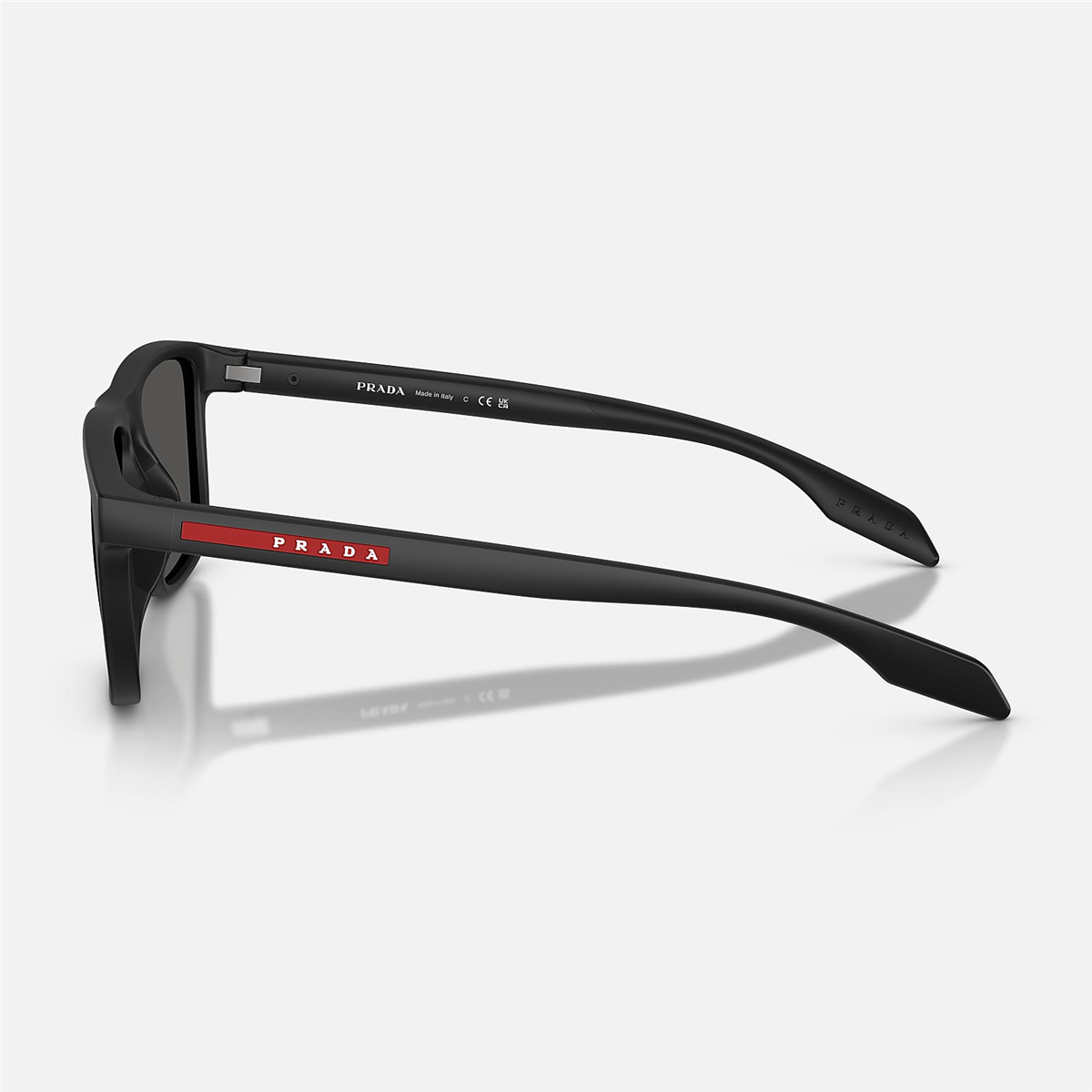 Prada Linea Rossa PS C01S 12P08Z 55 - Siyah Unisex Güneş Gözlüğü
