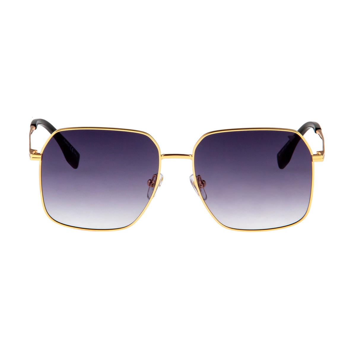 Blancia Milano BC 1249 C2 Gold Dikdörtgen Erkek Güneş Gözlüğü | Brandeyes