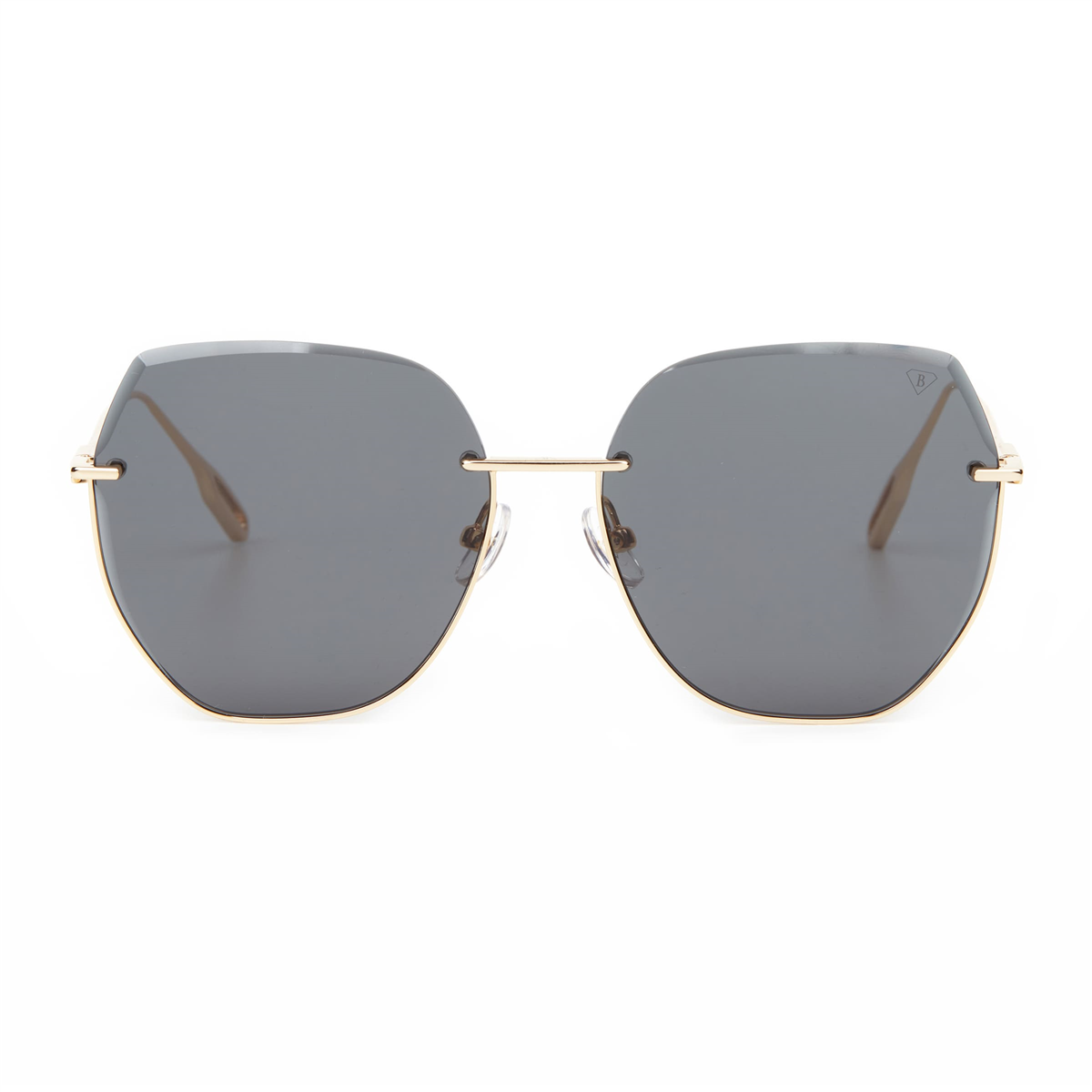 Blancia Milano BC 1275 C1 Gold Geometrik Kadın Güneş Gözlüğü | Brandeyes