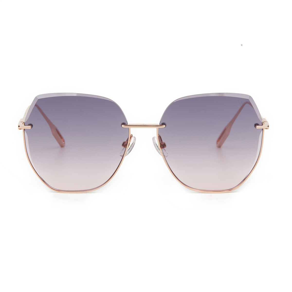 Blancia Milano BC 1275 C3 Rose gold Geometrik Kadın Güneş Gözlüğü | Brandeyes
