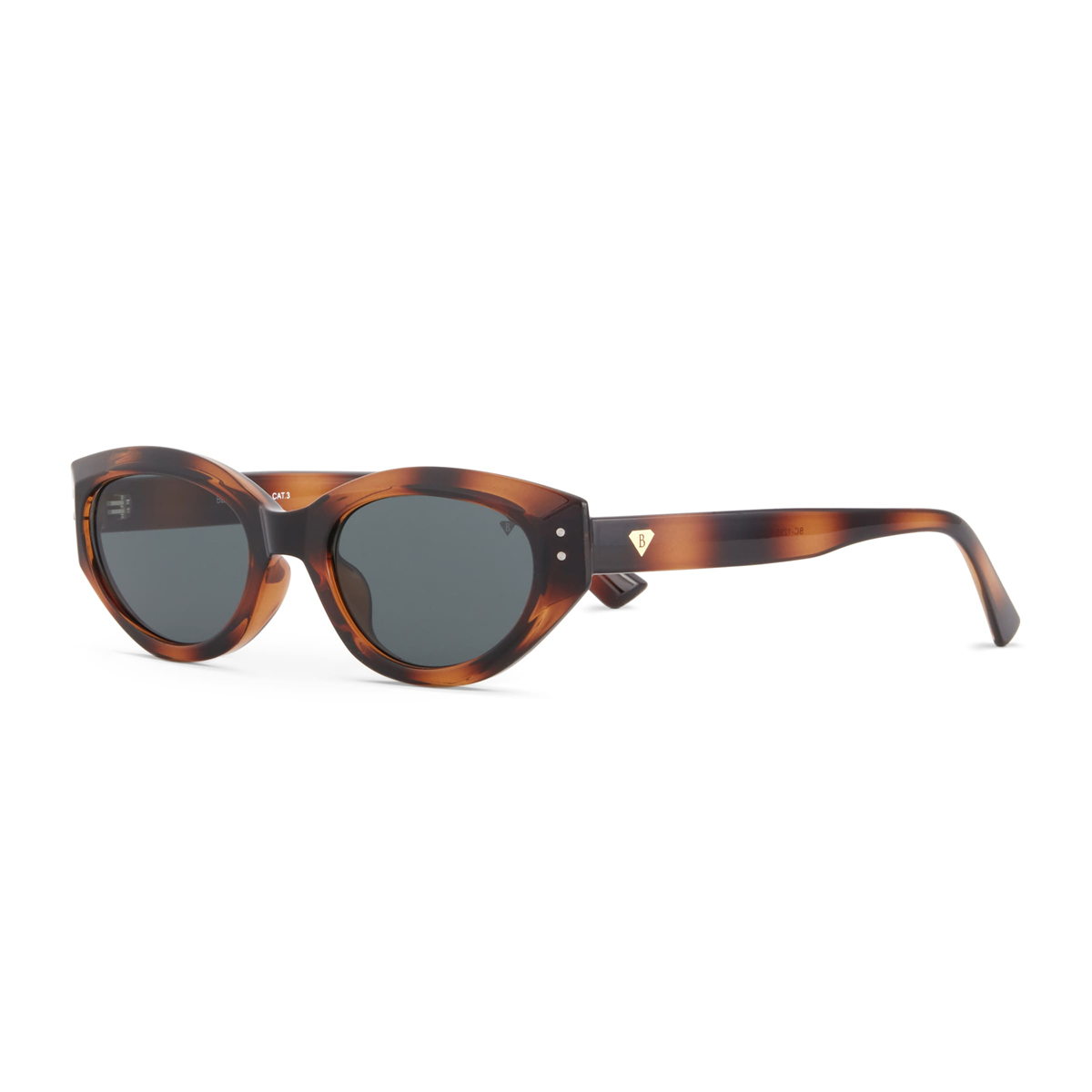 Blancia Milano BC 1295 C3 Havana Cat Eye Kadın Güneş Gözlüğü | Brandeyes