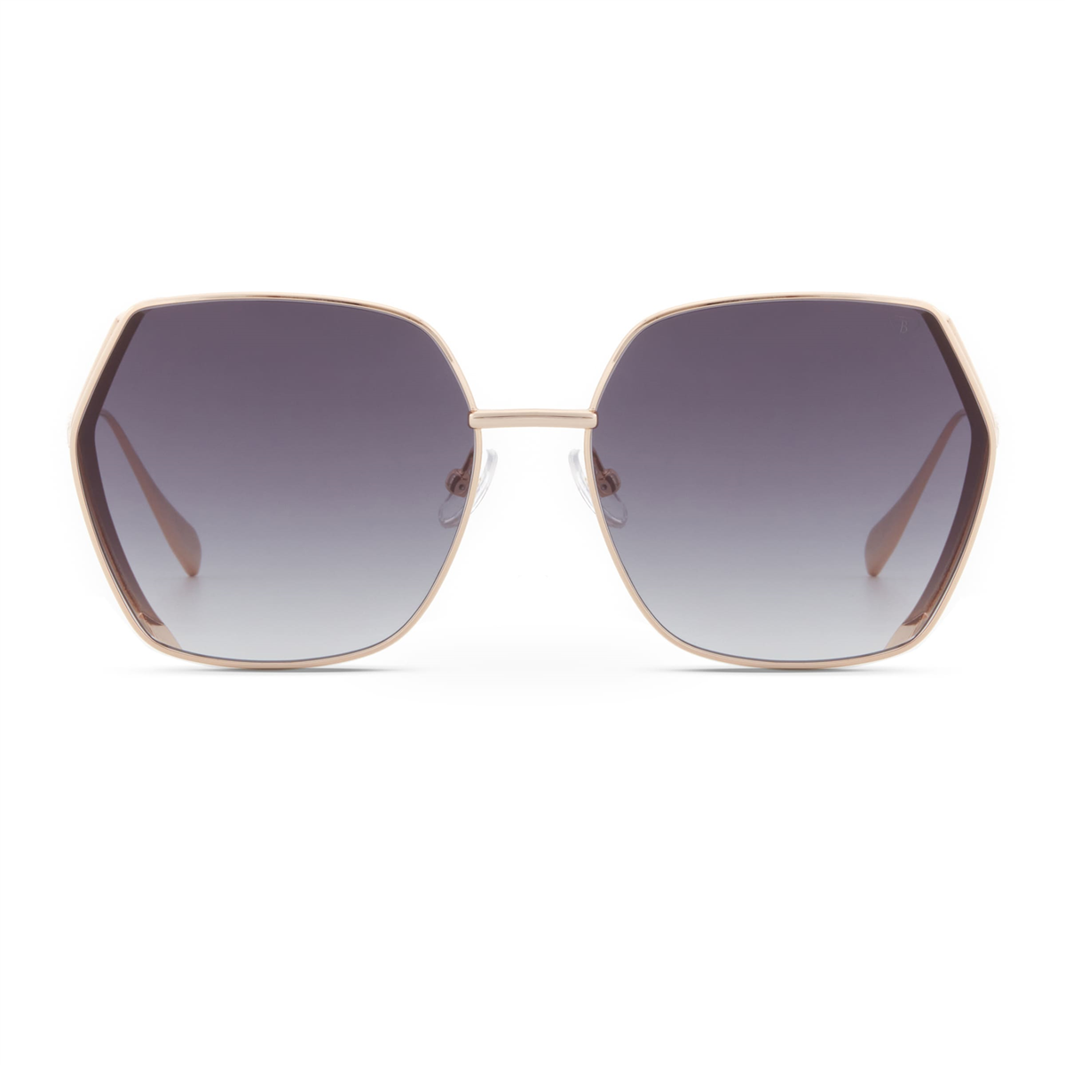Blancia Milano BC 1297 C3 Gold Geometrik Kadın Güneş Gözlüğü | Brandeyes
