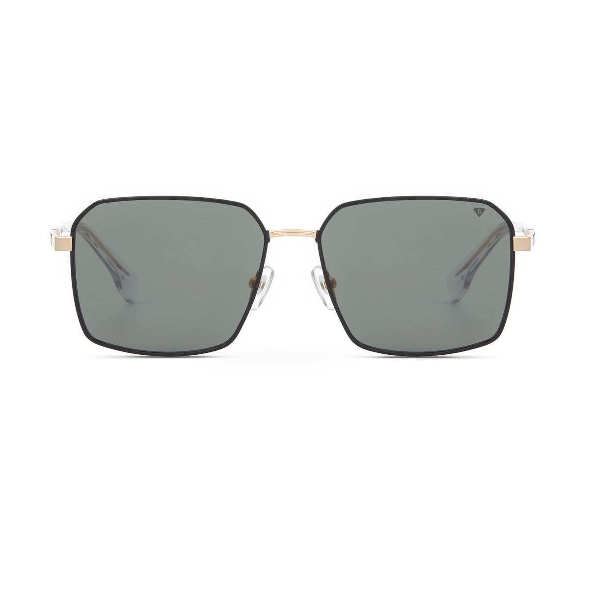 Blancia Milano BC 1328 C1 Gold Dikdörtgen Erkek Güneş Gözlüğü | Brandeyes