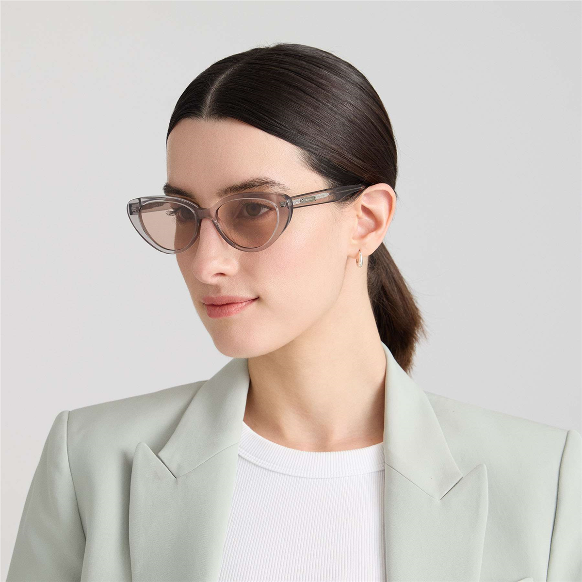 Blancia Milano BC 1336 C3 Şeffaf Cat Eye Kadın Güneş Gözlüğü | Brandeyes
