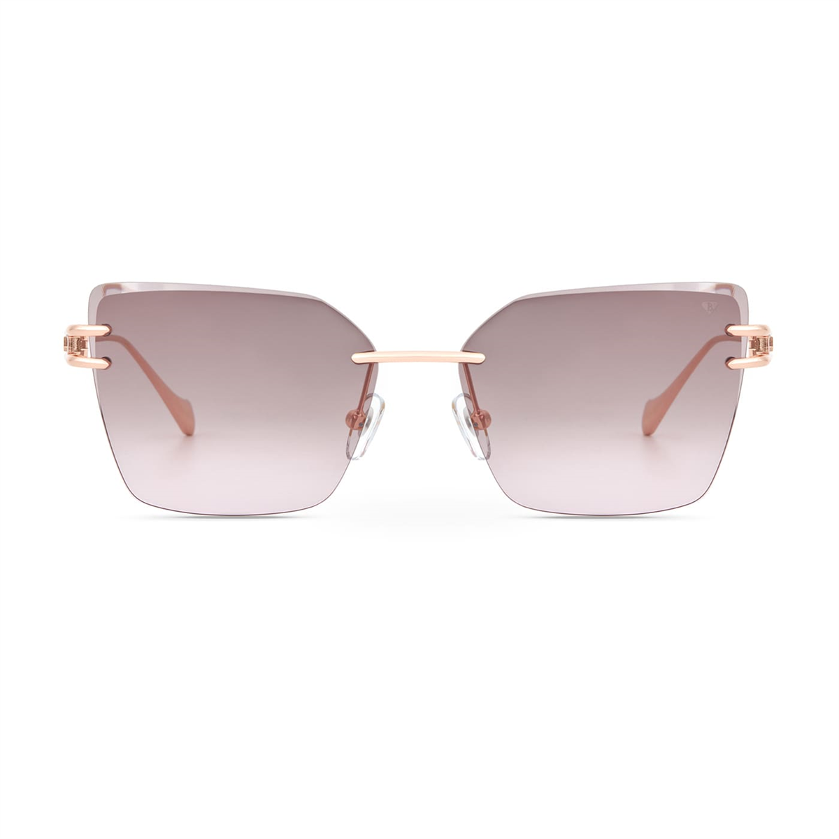 Blancia Milano BC 1346 C4 Rose gold Kelebek Kadın Güneş Gözlüğü | Brandeyes