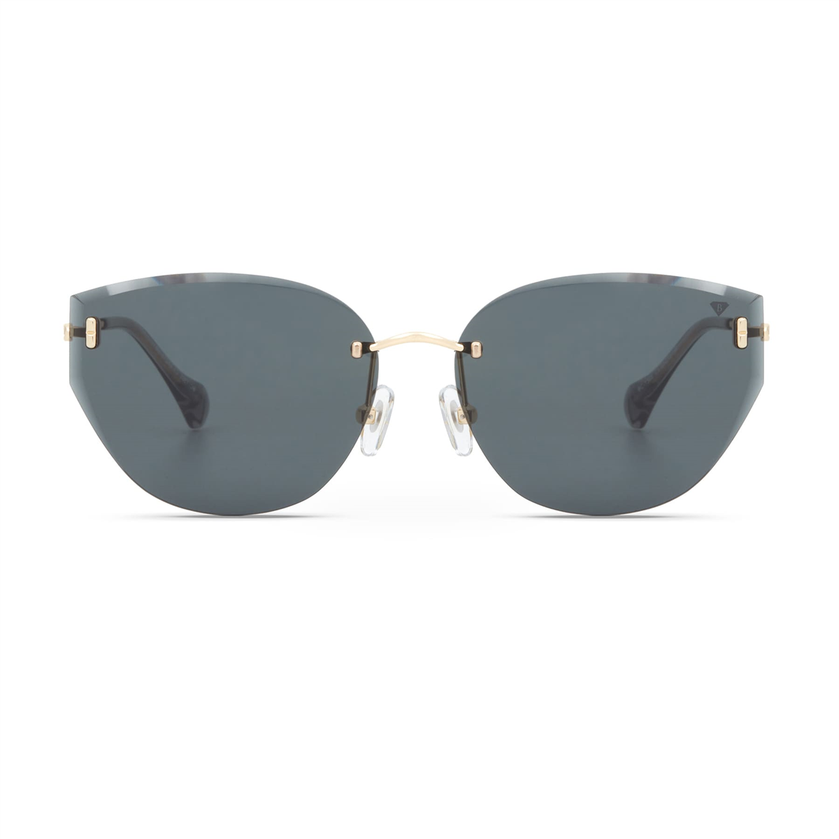 Blancia Milano BC 1368 C1 Gold Geometrik Kadın Güneş Gözlüğü | Brandeyes