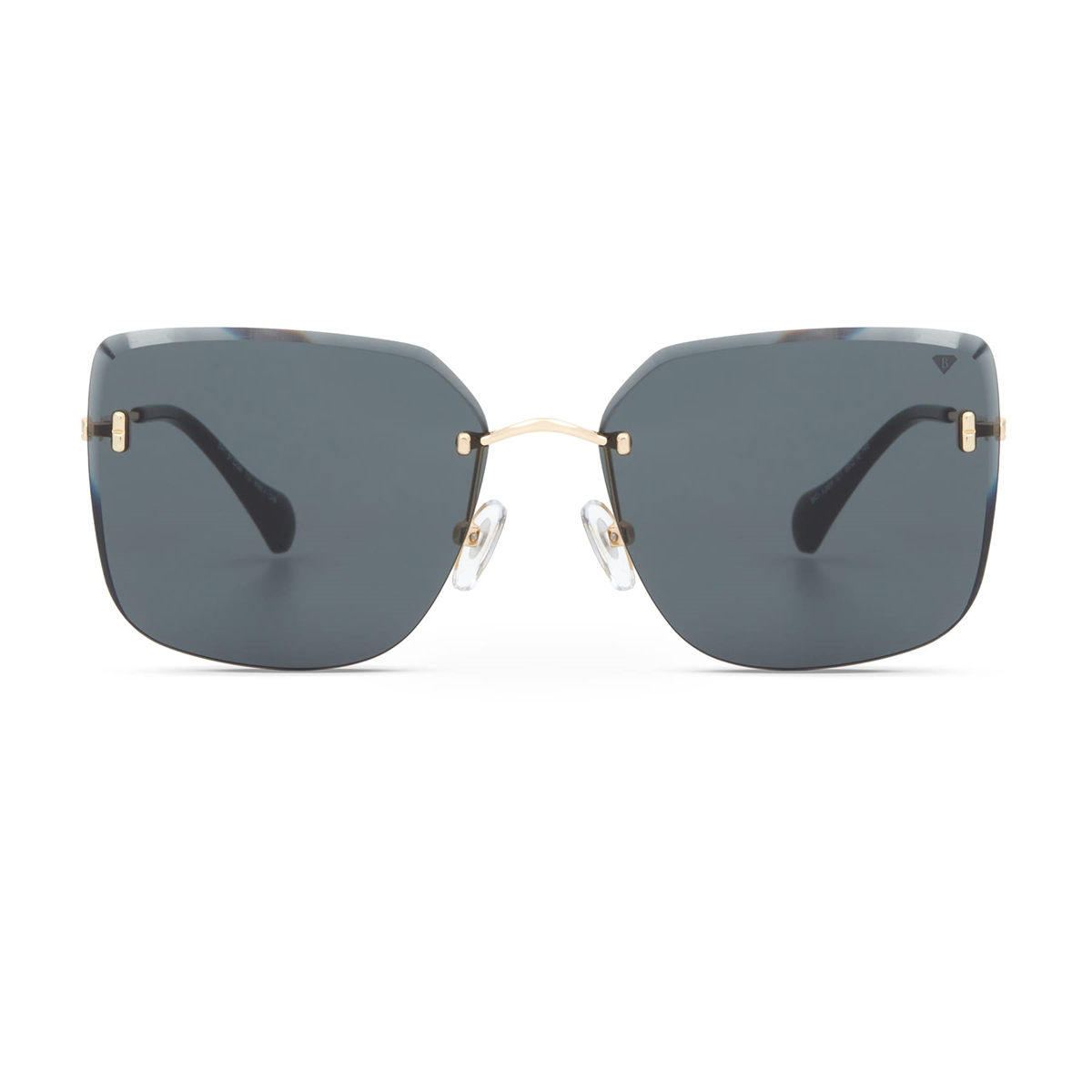 Blancia Milano BC 1369 C1 Gold Geometrik Kadın Güneş Gözlüğü | Brandeyes