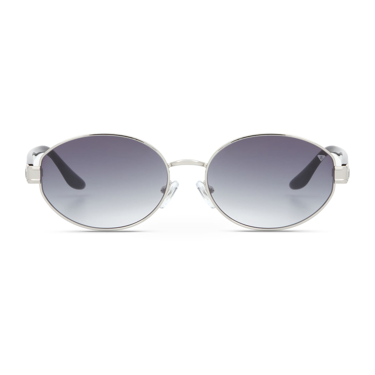 Blancia Milano BC 1372 C2 Silver Oval Kadın Güneş Gözlüğü | Brandeyes