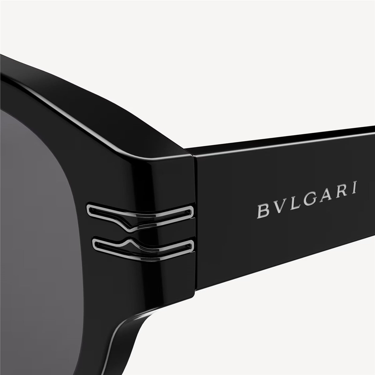 Bvlgari B.Zero1 BV 40040I 01D Siyah Geometrik Erkek Güneş Gözlüğü | Brandeyes
