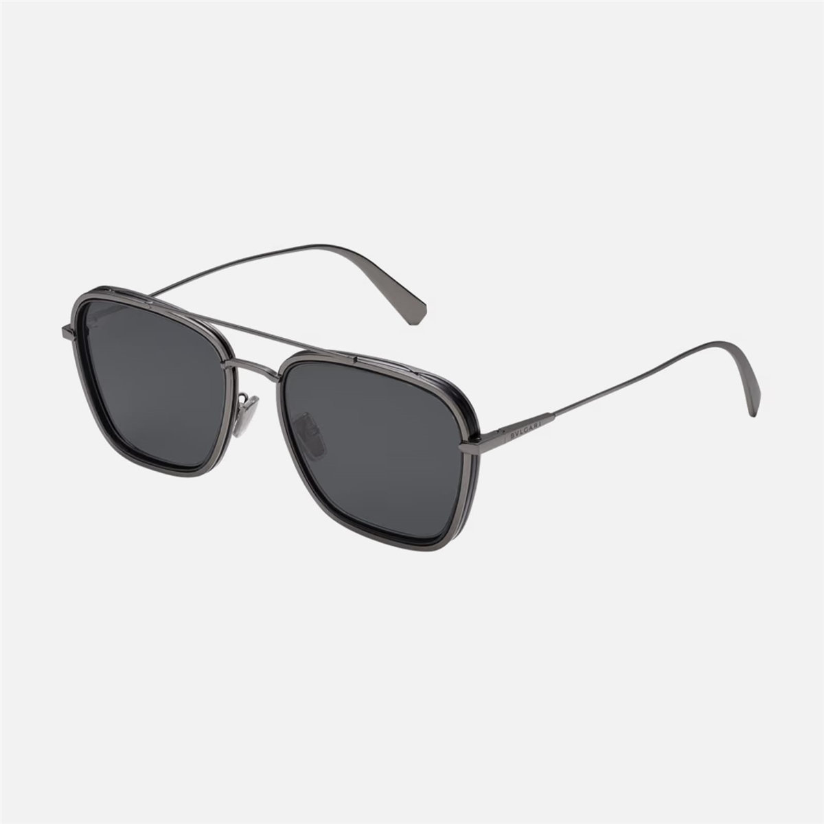 Bvlgari B.Zero1 BV 40018U 12D Metalik Kare Erkek Güneş Gözlüğü | Brandeyes