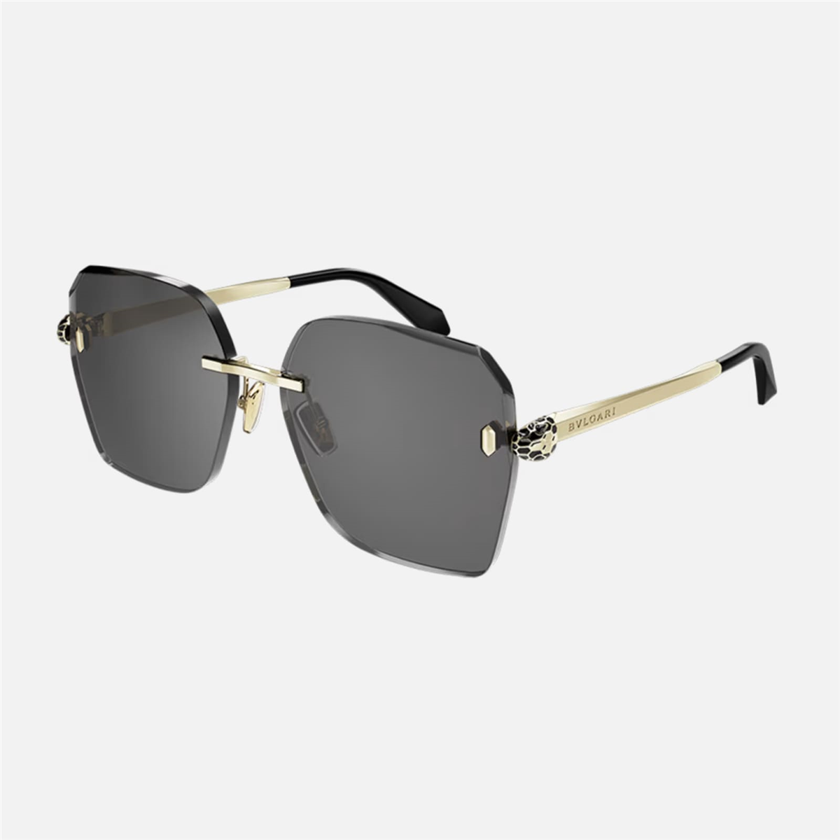 Bvlgari Serpenti Forever BV 40066U 33A Gold Geometrik Kadın Güneş Gözlüğü | Brandeyes
