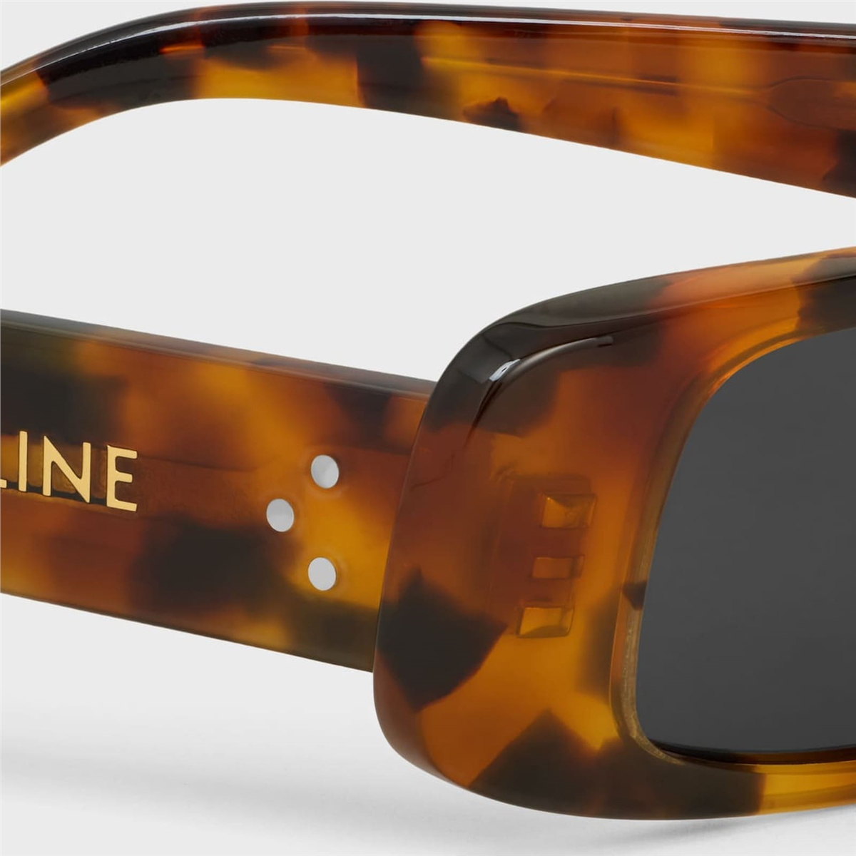 Celine 3 Dots Rectangular S343 CL 40343U 53A Kadın Güneş Gözlüğü | Brandeyes