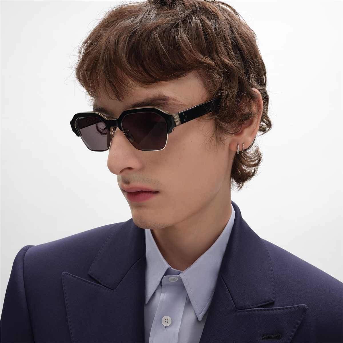 Celine Combi CL 40344U 03A Erkek Güneş Gözlüğü | Brandeyes