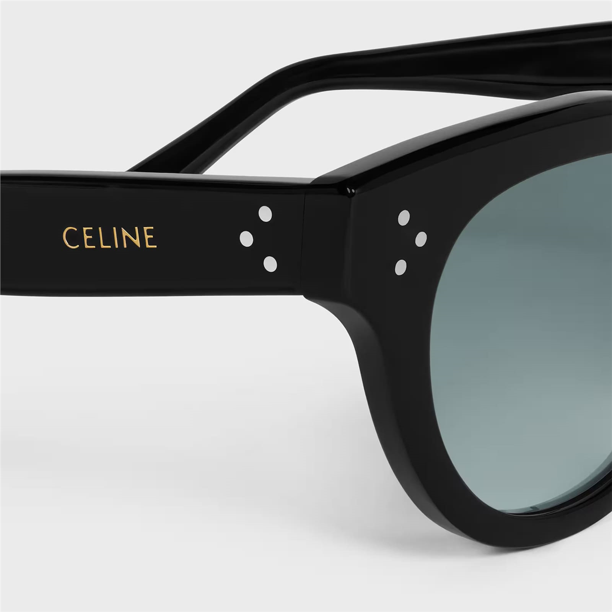 Celine Round CL 40332I 01B Siyah Yuvarlak Kadın Güneş Gözlüğü | Brandeyes