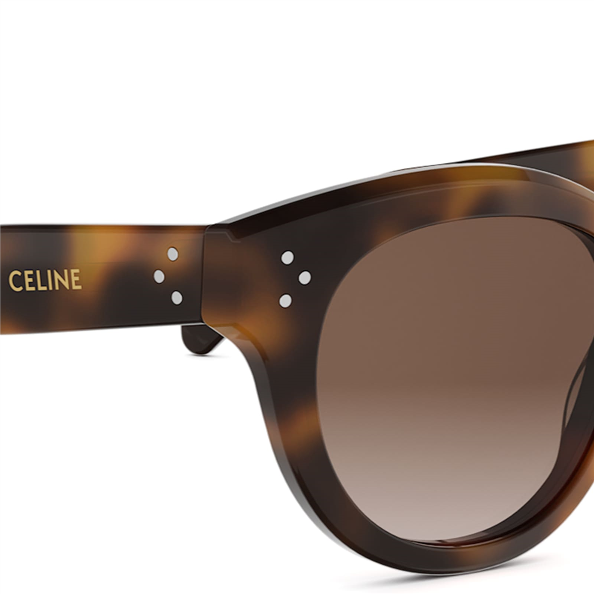 Celine Round S332 CL 40332I 53F Kadın Güneş Gözlüğü