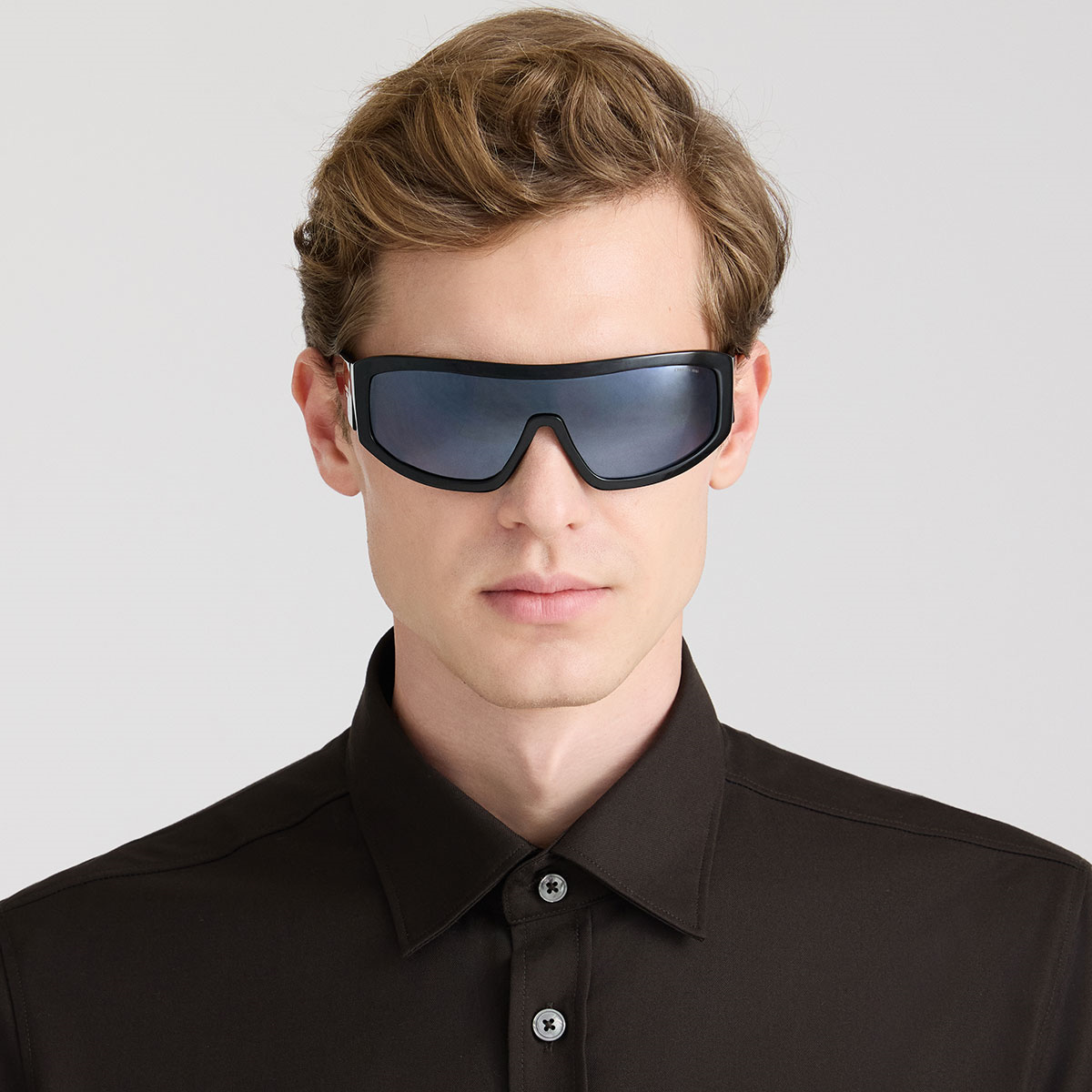 Cerruti 1881 CR 80056 C1 Siyah Maske Unisex Güneş Gözlüğü | Brandeyes
