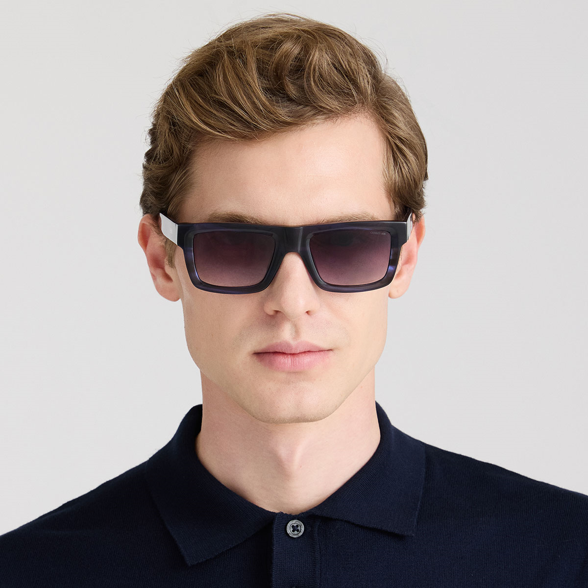 Cerruti 1881 CR 80062 C3 Lacivert Dikdörtgen Erkek Güneş Gözlüğü | Brandeyes