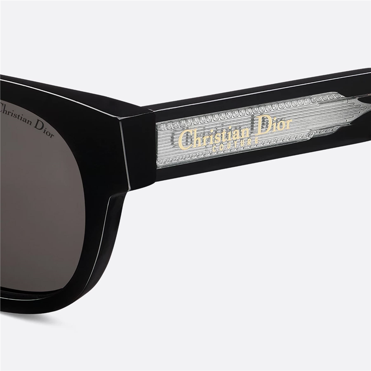 Dior C Dior Label R1I 10A0 Kare Siyah Erkek Güneş Gözlüğü