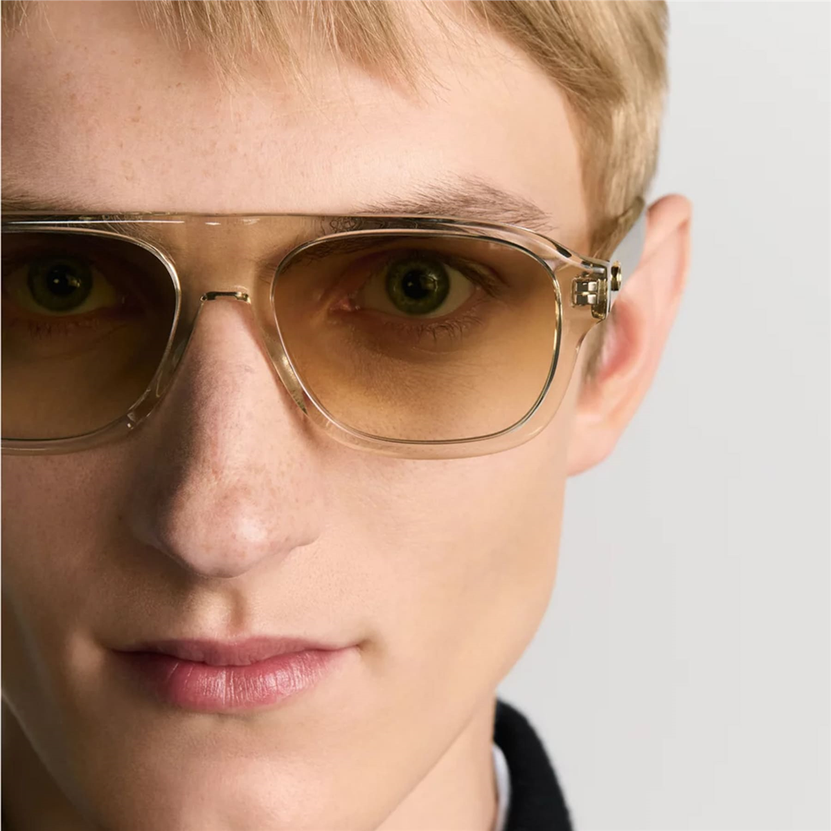 Dior Cd Icon A1I 78F2 Kare Bej Erkek Güneş Gözlüğü