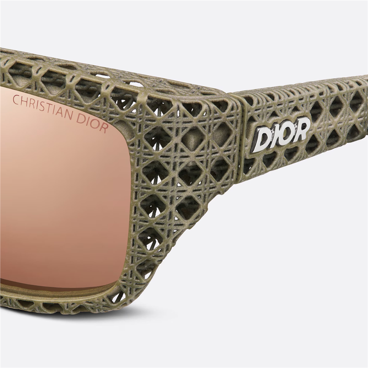 Dior Dior3D S1I 65L4 Kare Bej Erkek Güneş Gözlüğü