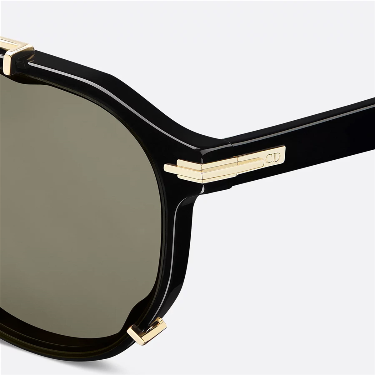 Dior DiorBlacksuit RI 10C0 Oval Siyah Erkek Güneş Gözlüğü
