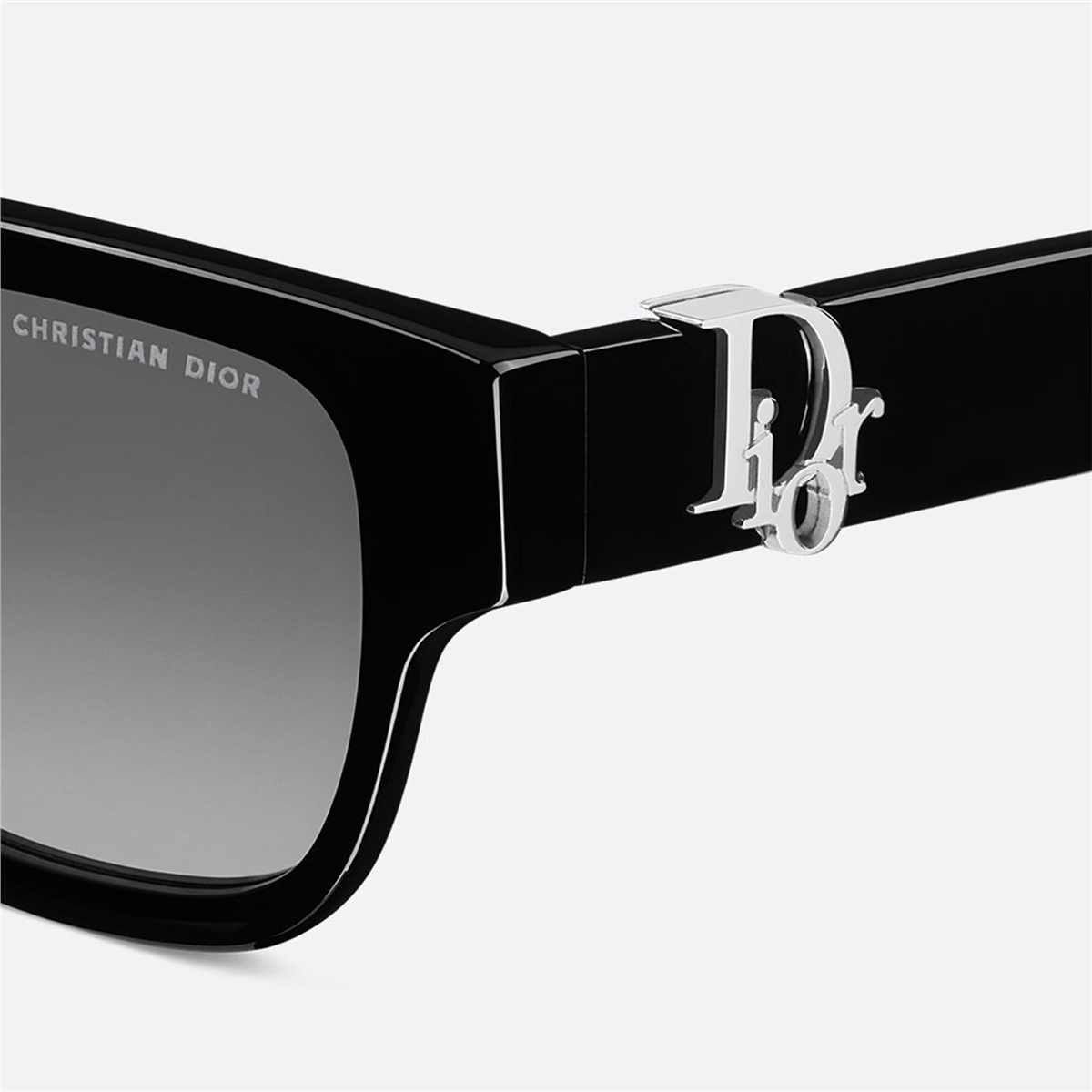 Dior Oblique S1I 10A1 Kare Siyah Erkek Güneş Gözlüğü