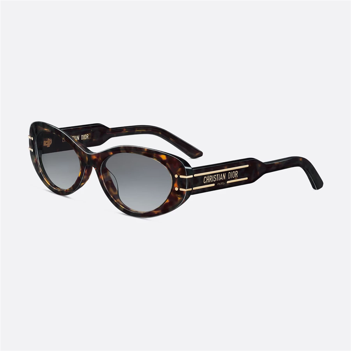 DIORSIGNATURE B8U 24A1 Cat Eye Havana Kadın Güneş Gözlüğü | Brandeyes