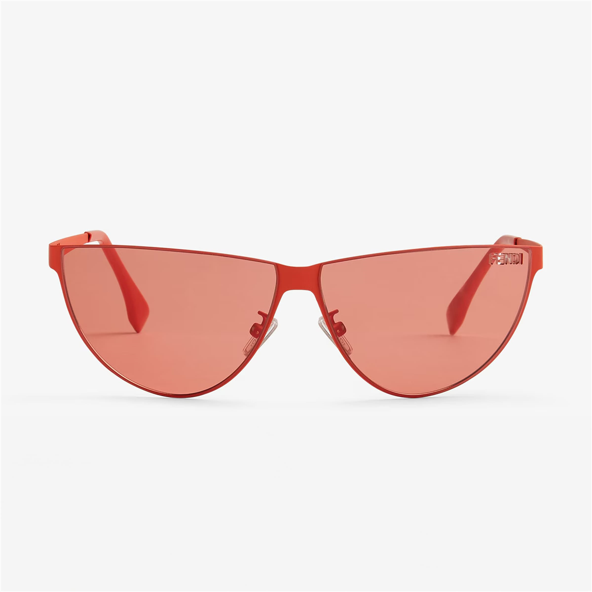 FENDI Cut Out Cat Eye Kırmızı Kadın Güneş Gözlüğü