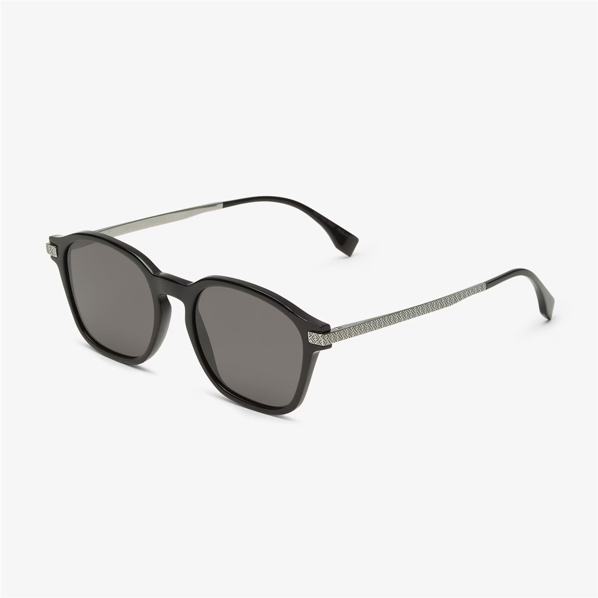 FENDI Essential Kare Siyah Erkek Güneş Gözlüğü