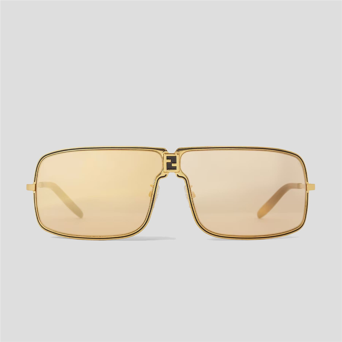 FENDI FENDIness Maske Gold Kadın Güneş Gözlüğü