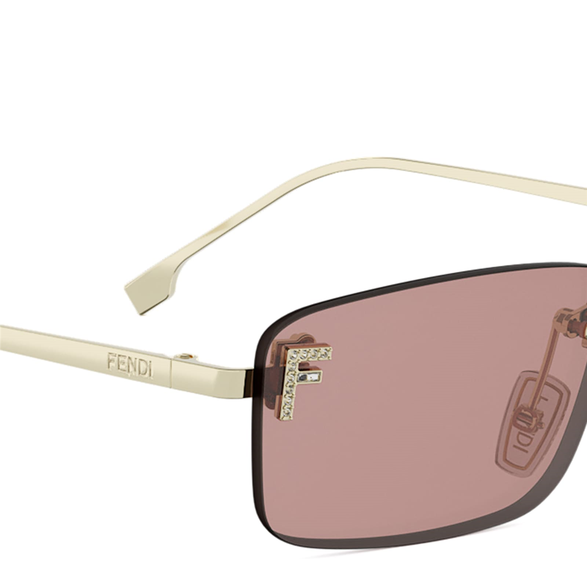 Fendi First Crystal FE 4172US 32Y Kadın Güneş Gözlüğü