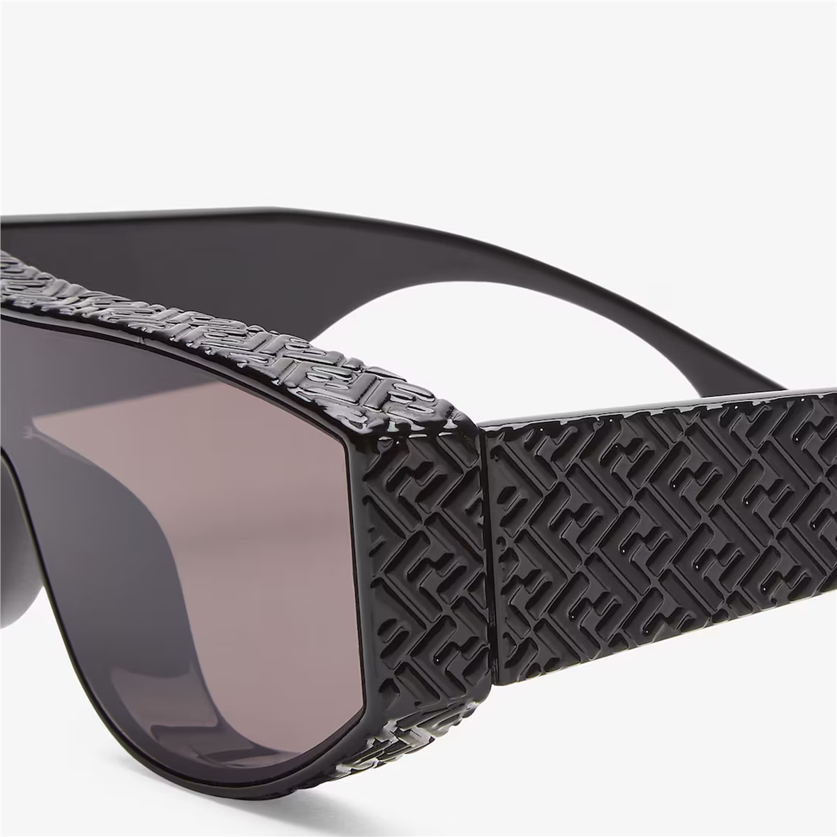 FENDI Lab Maske Siyah Erkek Güneş Gözlüğü