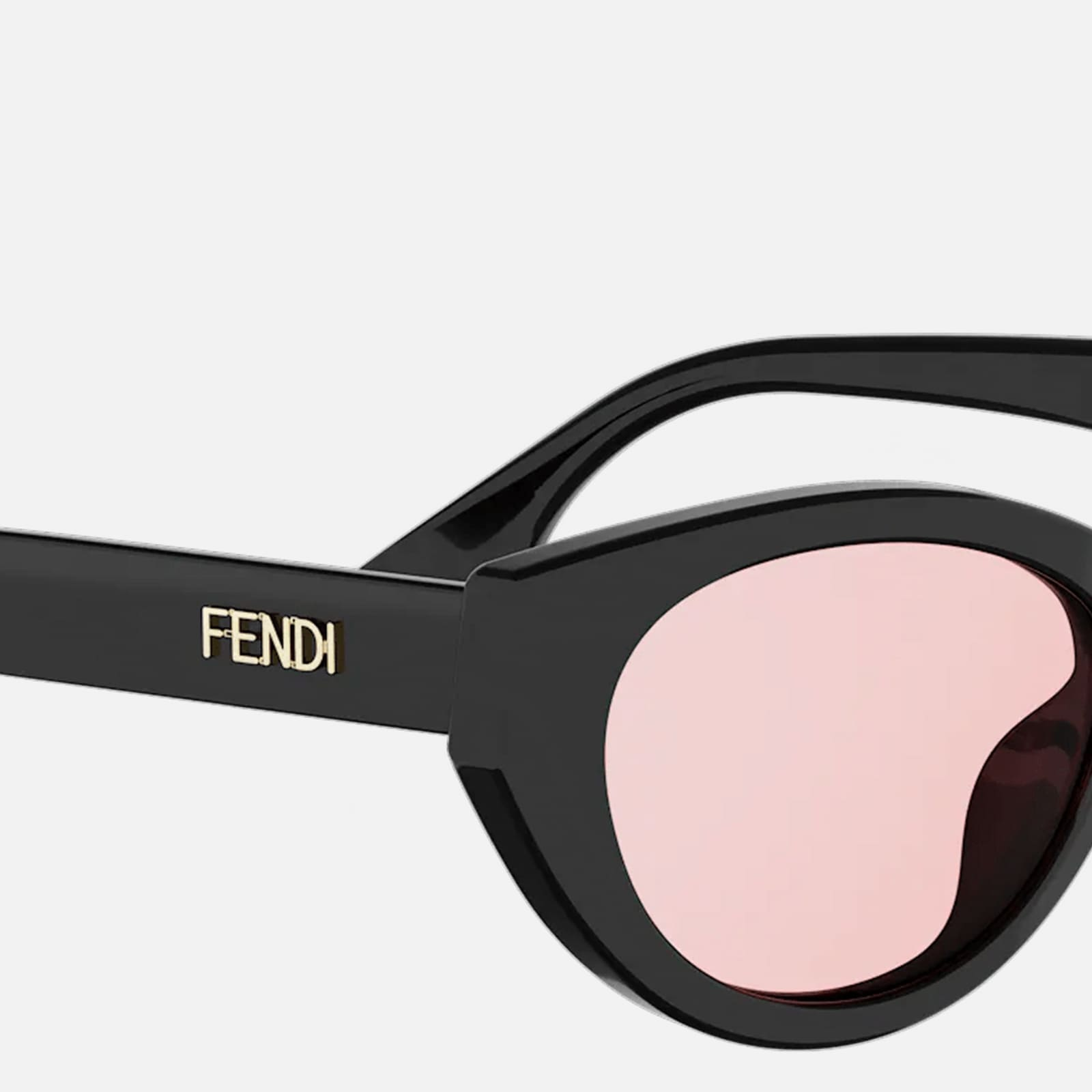 Fendi Lettering FE 40209I 01Y Kadın Güneş Gözlüğü